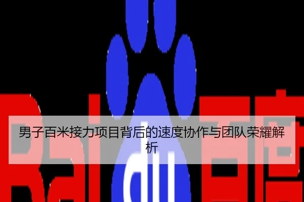 男子百米接力项目背后的速度协作与团队荣耀解析